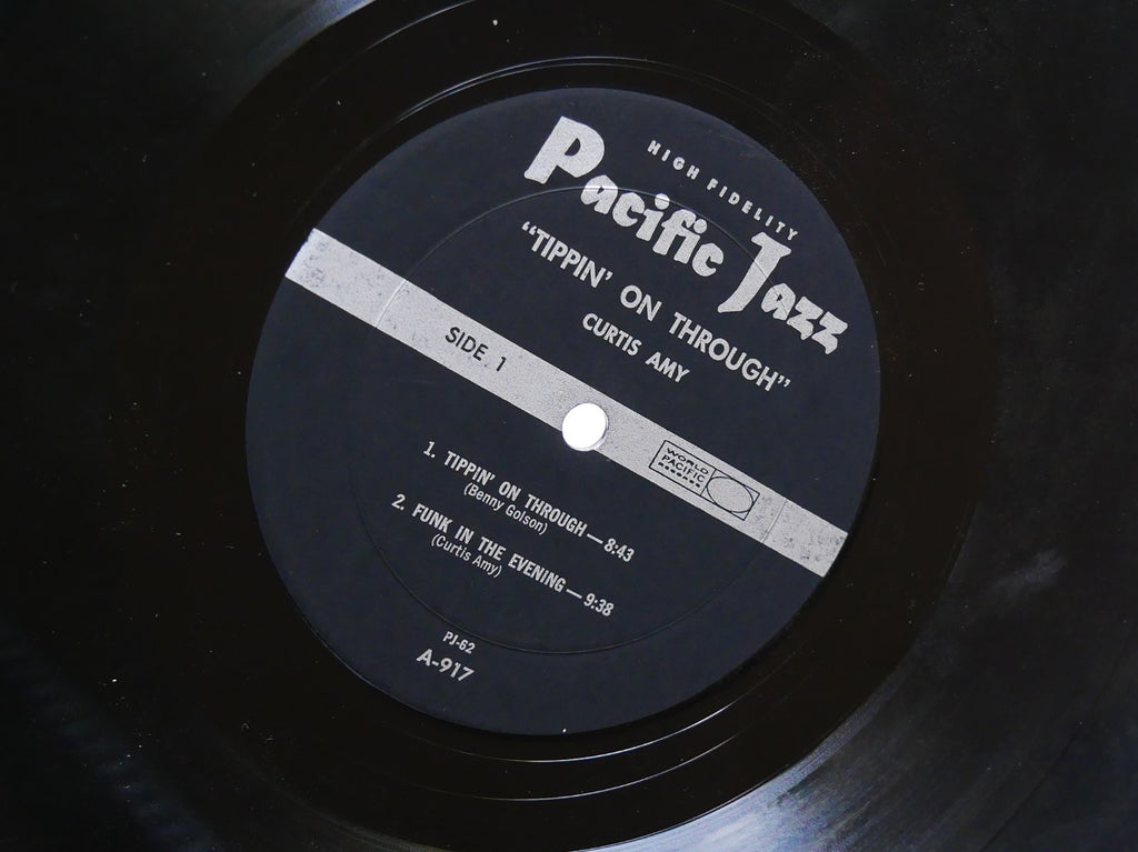 CURTIS AMY Tippin' On Through LP PACIFIC JAZZ PJ-62 US 1962 DG MONO Ron Ayres