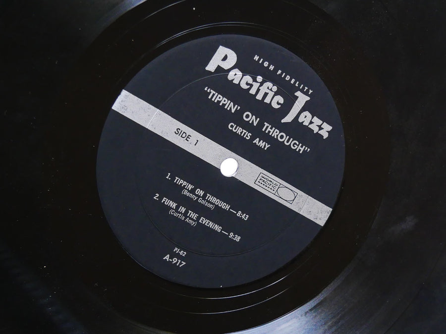 CURTIS AMY Tippin' On Through LP PACIFIC JAZZ PJ-62 US 1962 DG MONO Ron Ayres