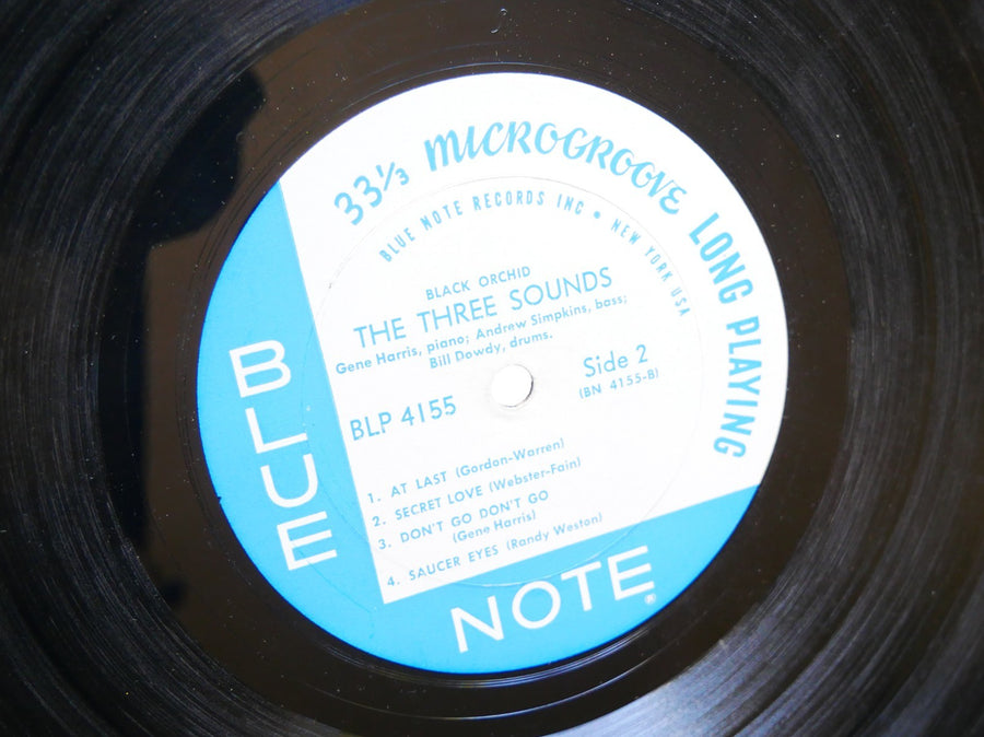 THE THREE 3 SOUNDS Black Orchid LP BLUE NOTE BLP 4155 US 1962 NY EAR MONO JAZZ