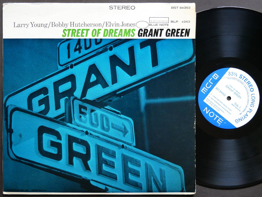 GRANT GREEN Street Of Dreams LP BLUE NOTE BST 84253 RVG Bobby Hutcherson VG+