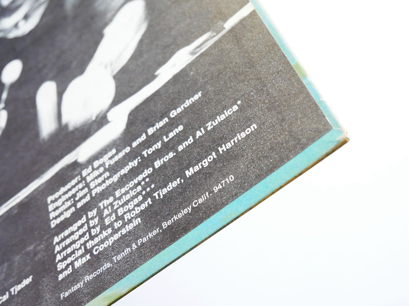 CAL TJADER Agua Dulce LP FANTASY 8416 US 1971 Latin Jazz CLEAN