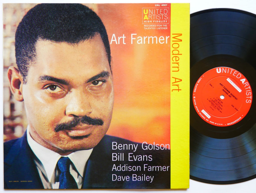 ART FARMER Modern Art LP UNITED ARTISTS UAL-4007 DG MONO Bill Evans Benny Golson