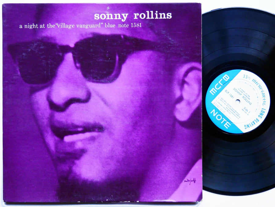 SONNY ROLLINS A Night At The Village Vanguard LP BLUE NOTE BLP 1581 US 1959 MONO