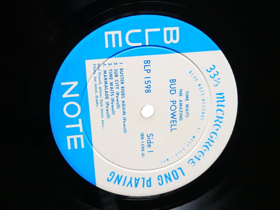 The Amazing BUD POWELL Vol. 4 Time Waits LP BLUE NOTE BLP 1598 US 1958 EAR MONO