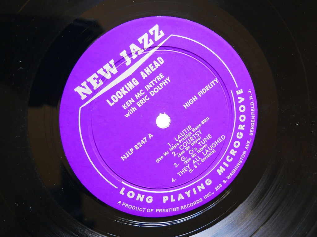 KEN MCINTYRE ERIC DOLPHY Looking Ahead LP NEW JAZZ 8247 DG MONO Walter Bishop