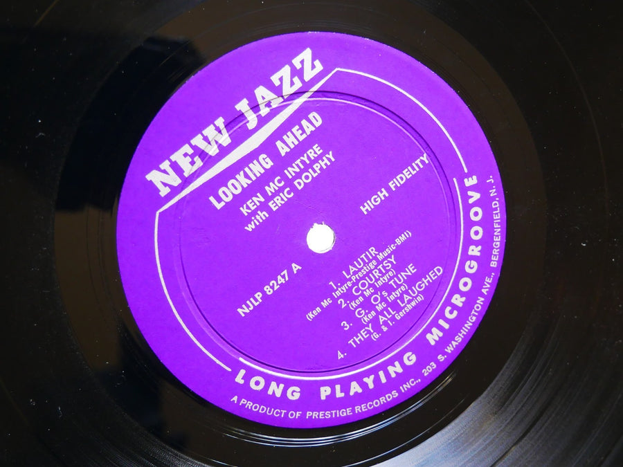 KEN MCINTYRE ERIC DOLPHY Looking Ahead LP NEW JAZZ 8247 DG MONO Walter Bishop