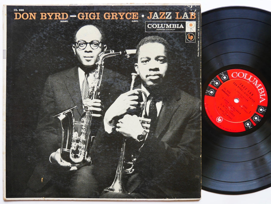 DONALD BYRD GIGI GRYCE Jazz Lab LP COLUMBIA CL 998 6-EYE DG MONO Sahib Shihab