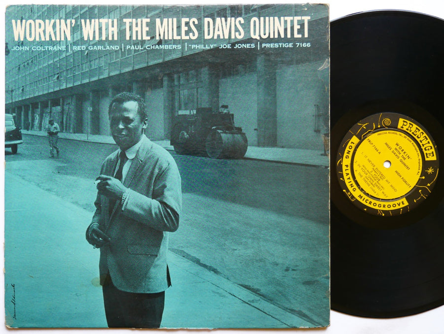 MILES DAVIS Workin' LP PRESTIGE PRLP 7166 US 1959 NJ RVG DG MONO John Coltrane