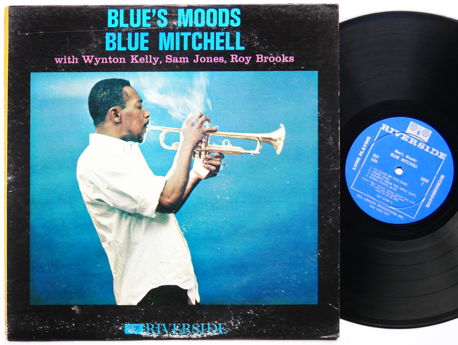 BLUE MITCHELL Blue's Moods LP RIVERSIDE RLP 336 US 1960 Roy Brooks Wynton Kelly