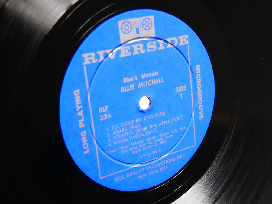BLUE MITCHELL Blue's Moods LP RIVERSIDE RLP 336 US 1960 Roy Brooks Wynton Kelly