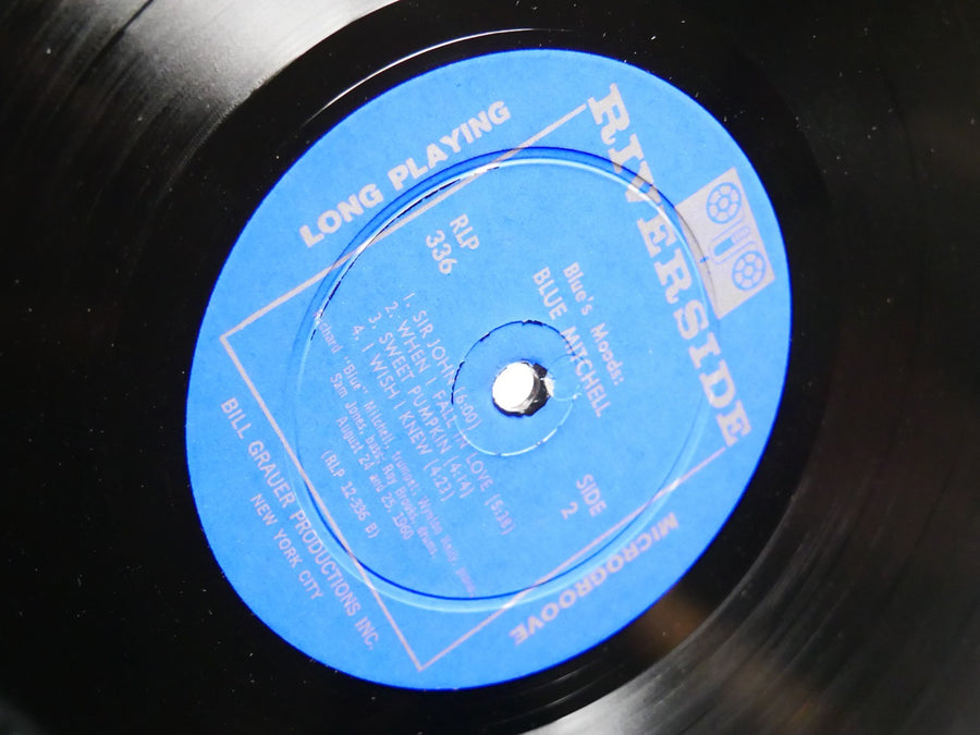 BLUE MITCHELL Blue's Moods LP RIVERSIDE RLP 336 US 1960 Roy Brooks Wynton Kelly