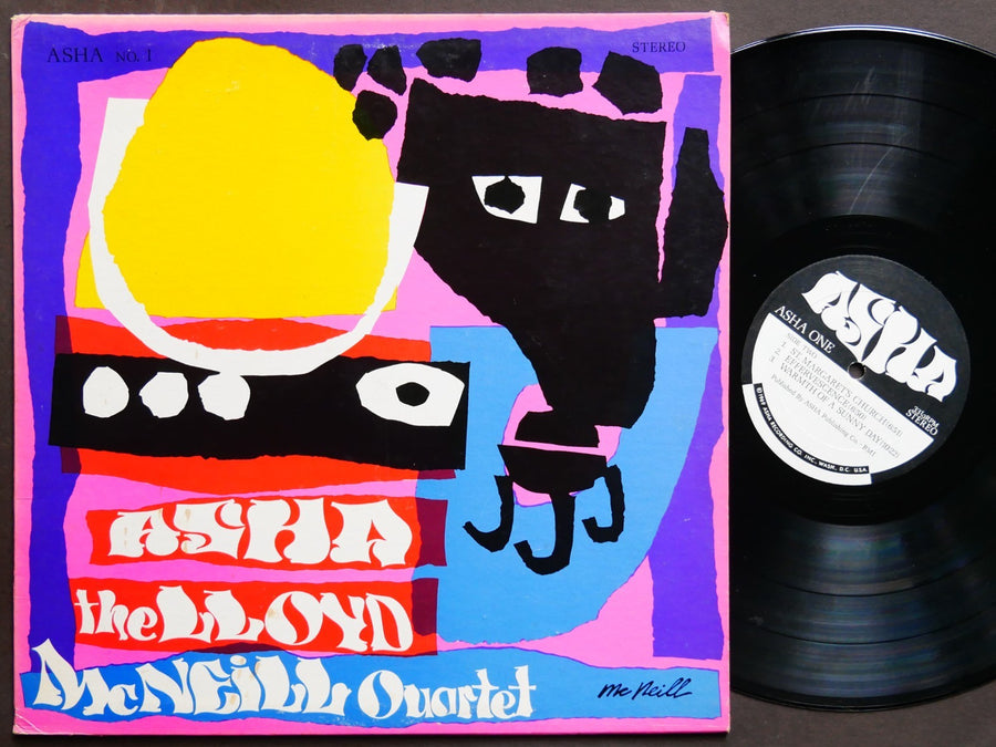 LLOYD MCNEILL Quartet Asha LP ASHA RECORDING CO. INC. ASHA NO. 1 US 1969 JAZZ