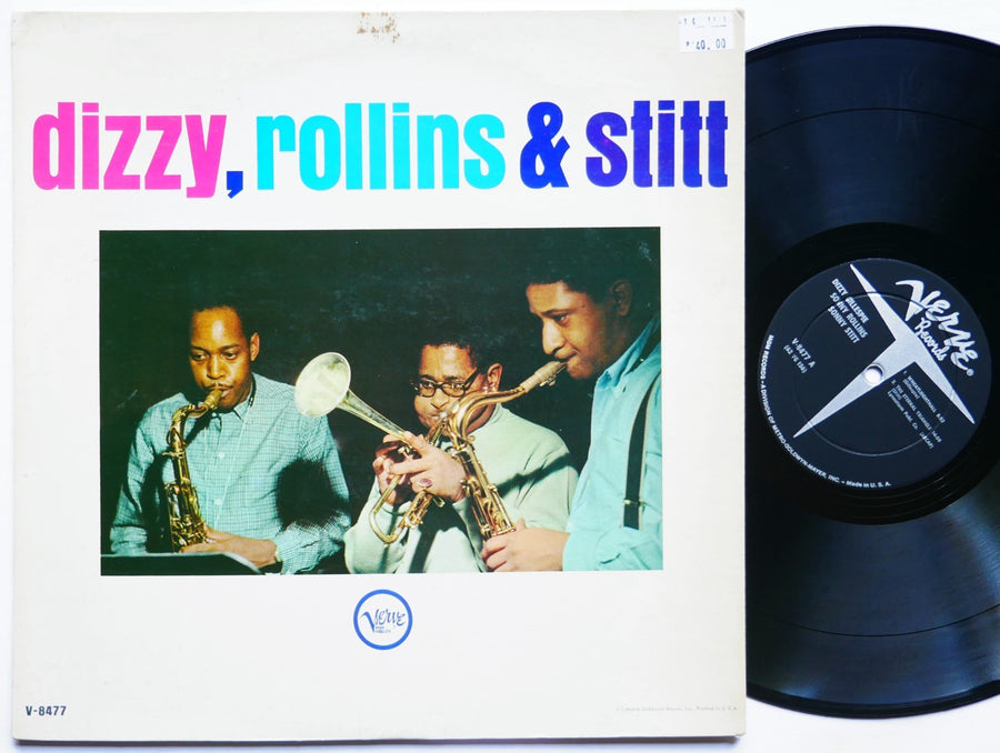 DIZZY GILLESPIE SONNY ROLLINS SONNY STITT VERVE V-8477 US 1962 DG MONO JAZZ VG+