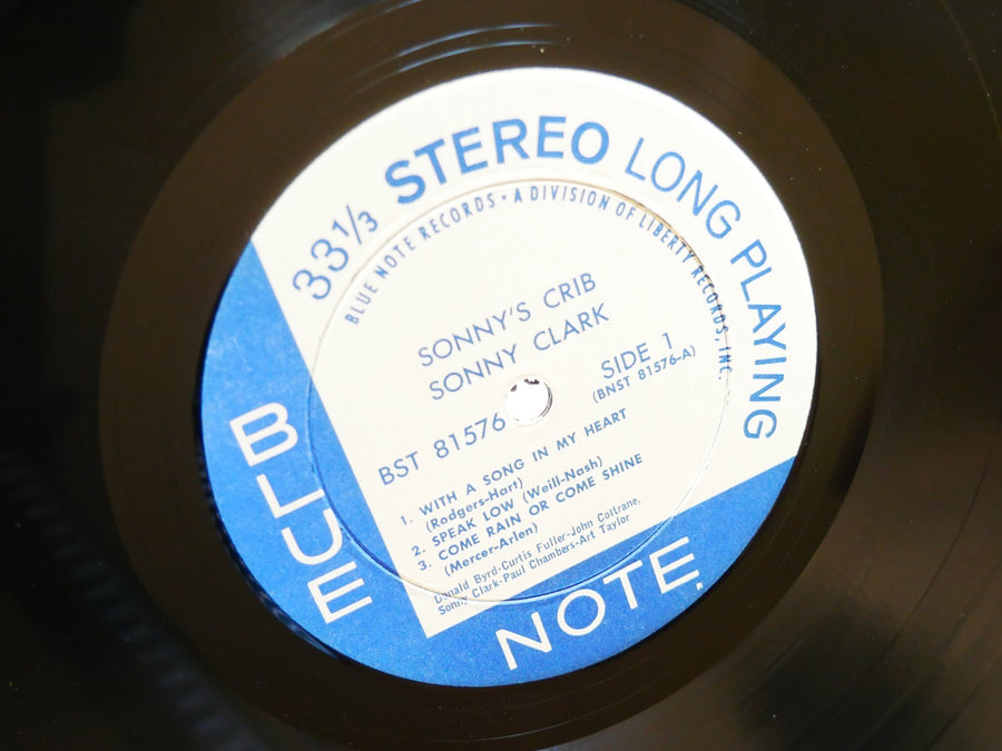 SONNY CLARK Sonny's Crib LP BLUE NOTE BST 81576 US '66 LIBERTY John Coltrane VG+