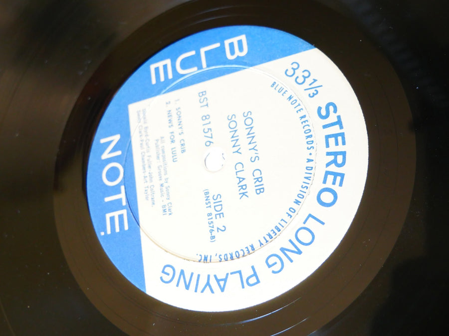 SONNY CLARK Sonny's Crib LP BLUE NOTE BST 81576 US '66 LIBERTY John Coltrane VG+