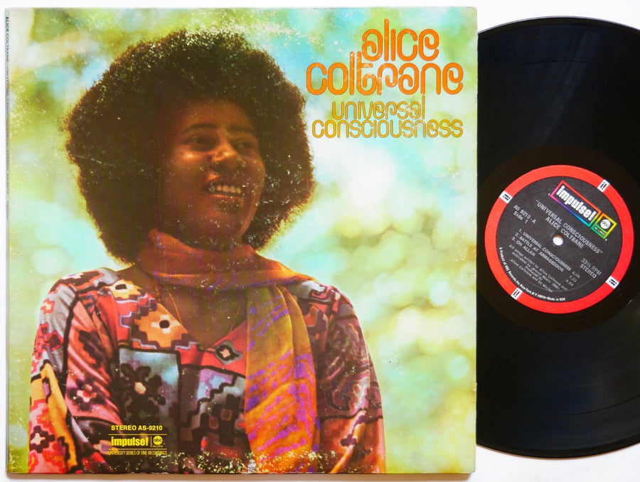 ALICE COLTRANE Universal Consciousness LP IMPULSE AS-9210 Rashied Ali JAZZ VG+