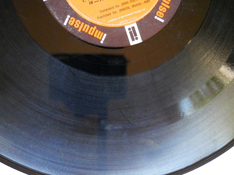 JOHN COLTRANE A Love Supreme LP IMPULSE! AS-77 Orig US 1965 RVG McCoy Tyner