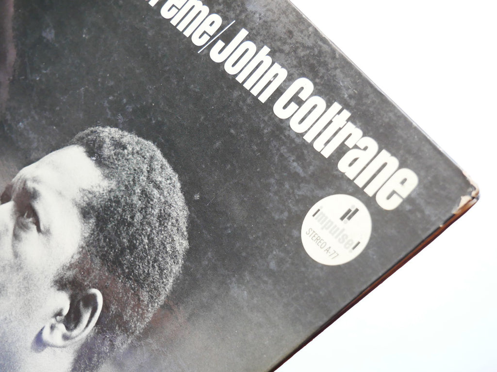 JOHN COLTRANE A Love Supreme LP IMPULSE! AS-77 Orig US 1965 RVG McCoy Tyner