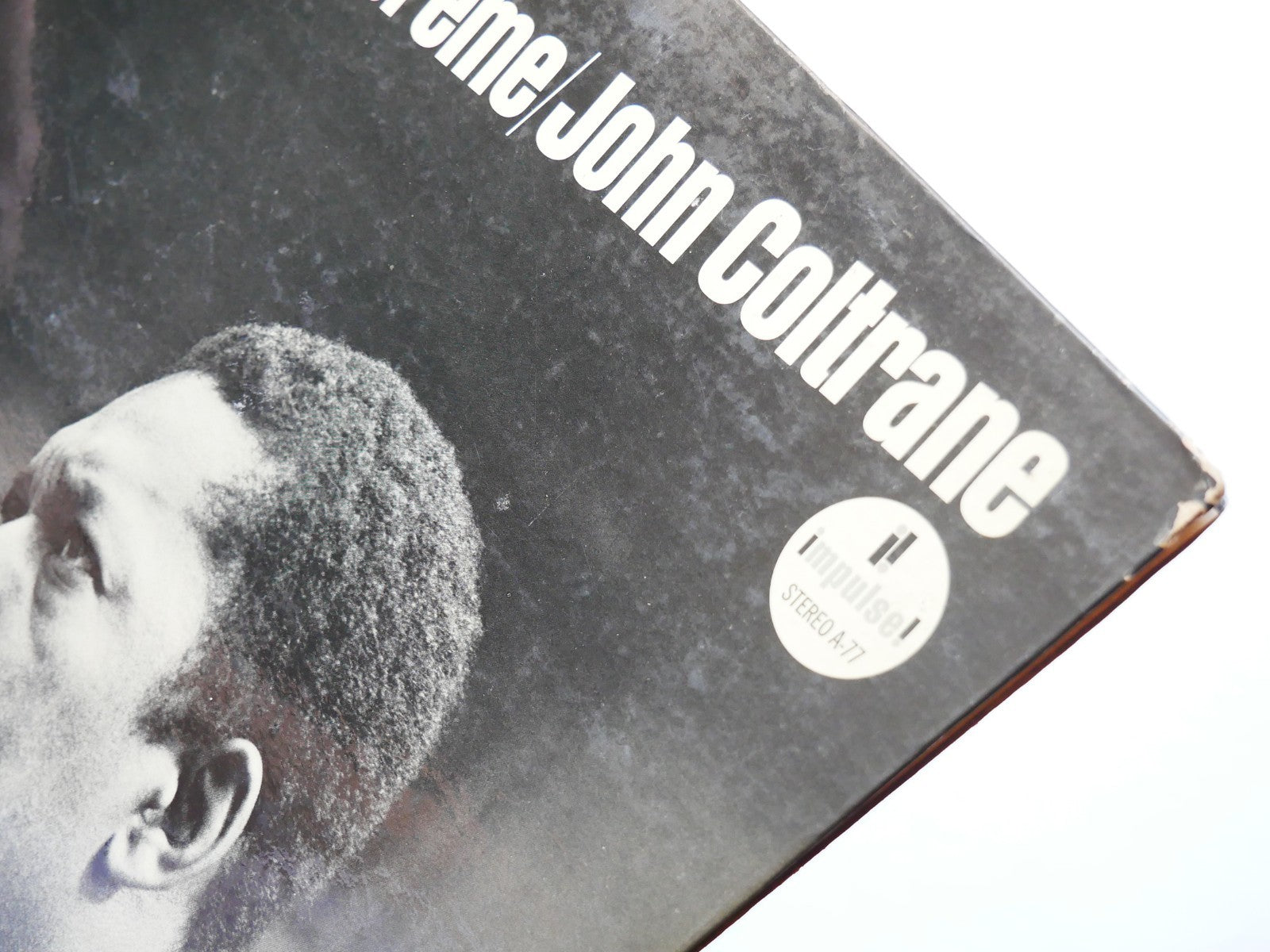 JOHN COLTRANE A Love Supreme LP IMPULSE! AS-77 Orig US 1965 RVG McCoy Tyner