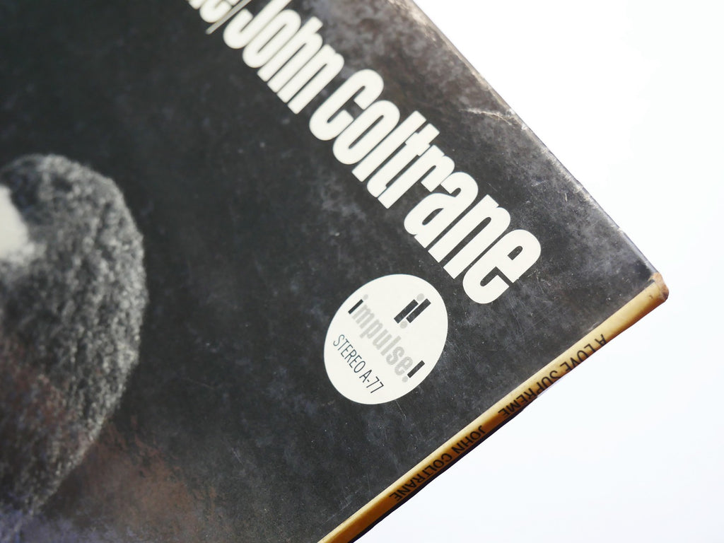 JOHN COLTRANE A Love Supreme LP IMPULSE! AS-77 Orig US 1965 RVG McCoy Tyner