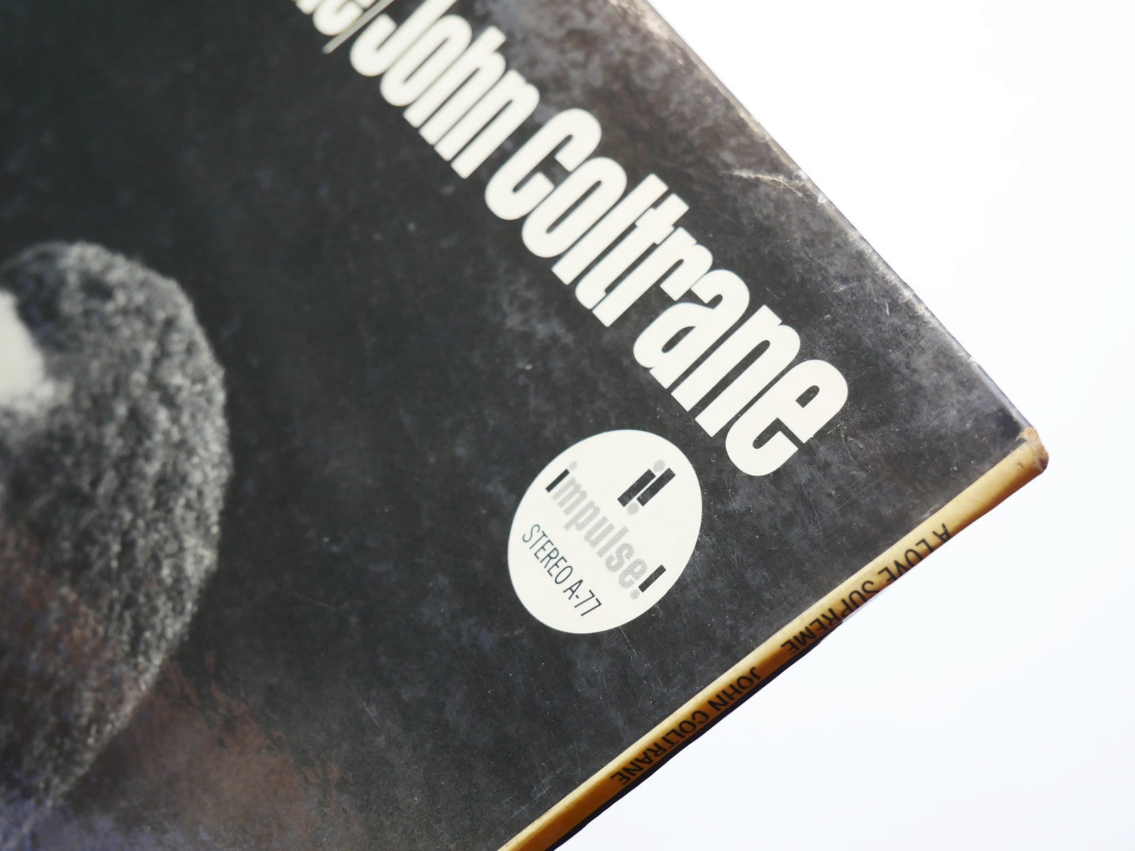 JOHN COLTRANE A Love Supreme LP IMPULSE! AS-77 Orig US 1965 RVG McCoy Tyner