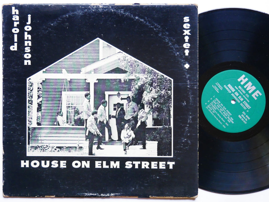 HAROLD JOHNSON Sextet + House On Elm Street LP H.M.E. HME-101-5-67 US 1967 MONO