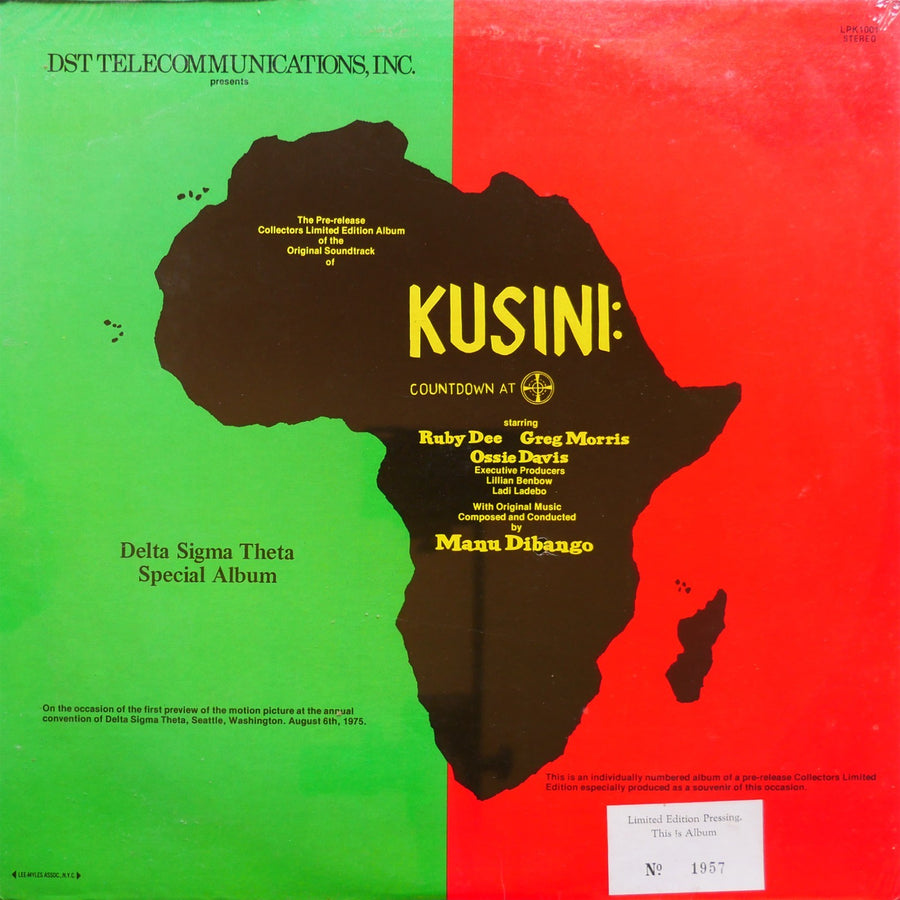 MANU DIBANGO Countdown At Kusini LP D.S.T. TELECOMM LPK 1001 US 1975 Orig SEALED