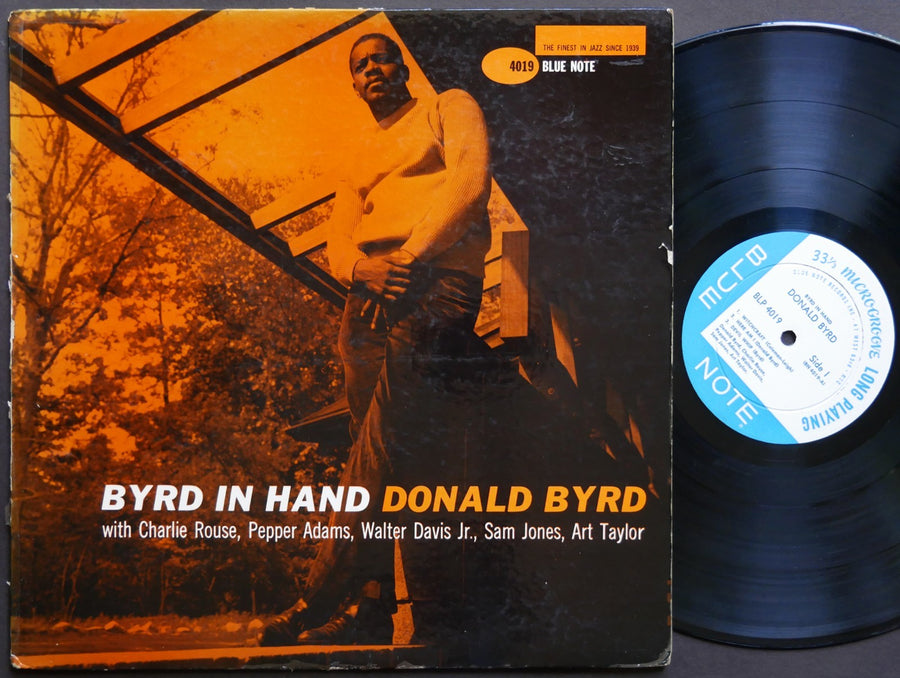 DONALD BYRD Byrd In Hand LP BLUE NOTE BLP 4019 EAR MONO 47 W.63rd Charlie Rouse