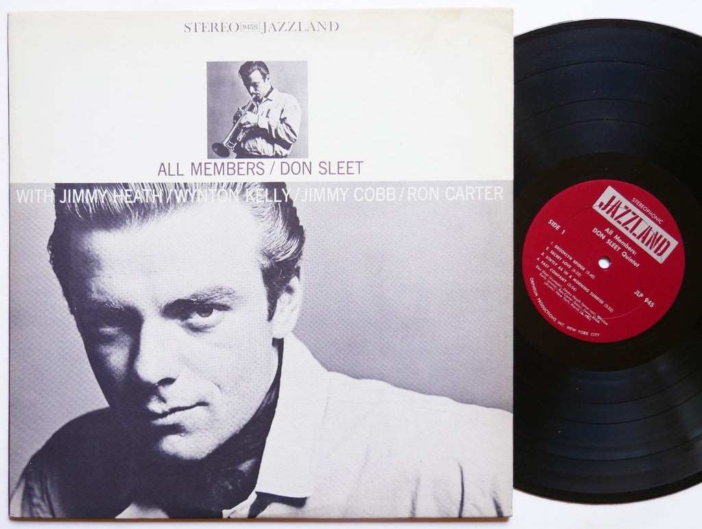 DON SLEET  WYNTON KELLY All Members LP JAZZLAND JLP 945S Jimmy Heath Ron Carter