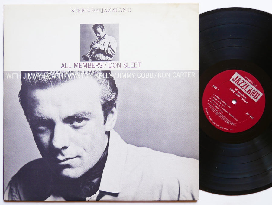 DON SLEET  WYNTON KELLY All Members LP JAZZLAND JLP 945S Jimmy Heath Ron Carter