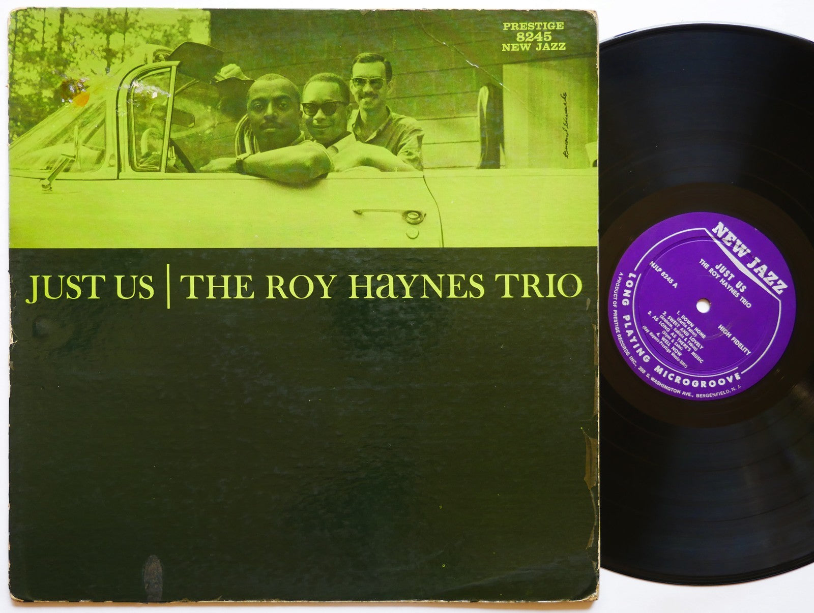ROY HAYNES TRIO Just Us LP NEW JAZZ NJLP 8245 US 1961 RVG DG MONO Richard Wyands