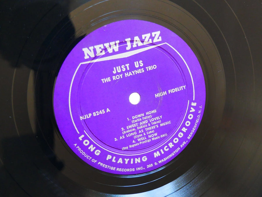 ROY HAYNES TRIO Just Us LP NEW JAZZ NJLP 8245 US 1961 RVG DG MONO Richard Wyands