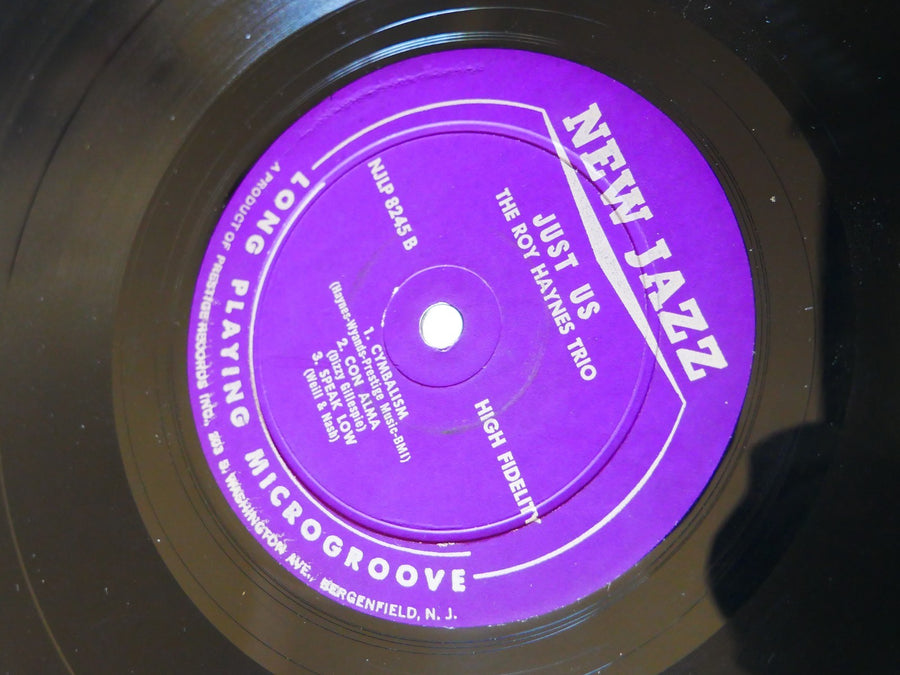 ROY HAYNES TRIO Just Us LP NEW JAZZ NJLP 8245 US 1961 RVG DG MONO Richard Wyands