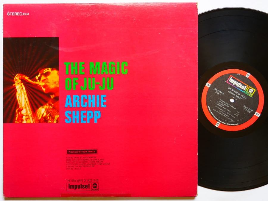 ARCHIE SHEPP The Magic Of Ju-Ju LP IMPULSE! AS-9154 US 1972 Reggie Workman CLEAN