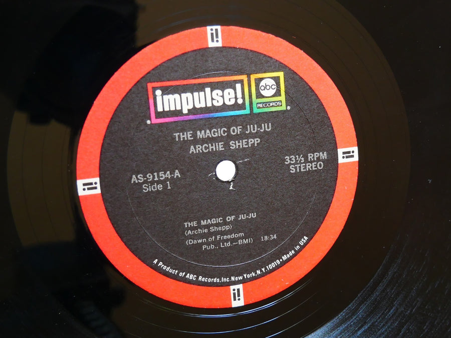 ARCHIE SHEPP The Magic Of Ju-Ju LP IMPULSE! AS-9154 US 1972 Reggie Workman CLEAN