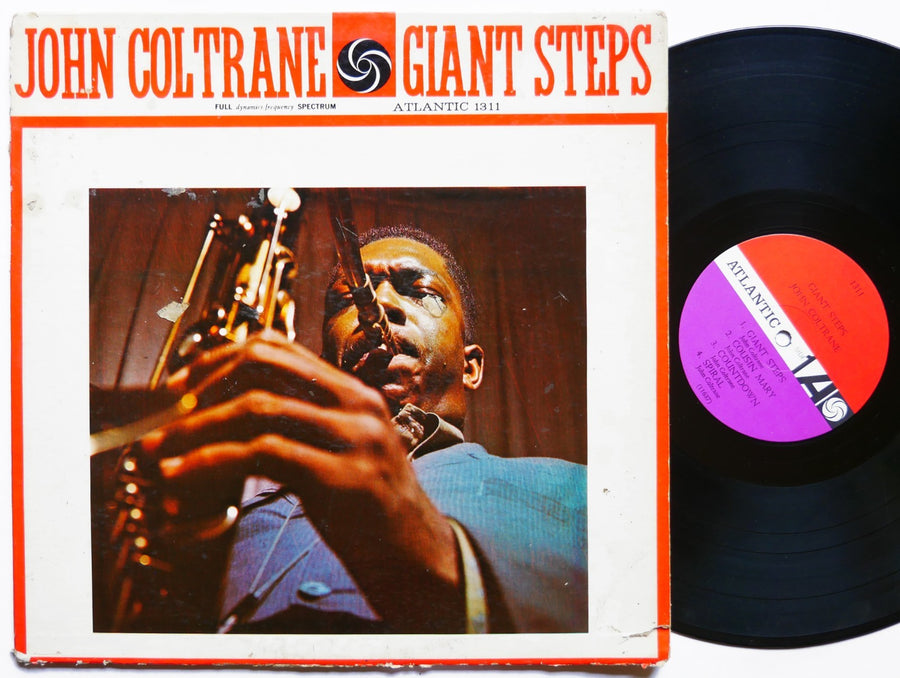 JOHN COLTRANE Giant Steps LP ATLANTIC 1311 US '61 MONO Tommy Flanagan Art Taylor