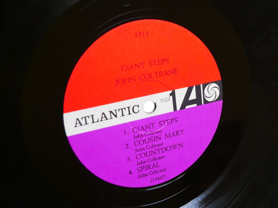 JOHN COLTRANE Giant Steps LP ATLANTIC 1311 US '61 MONO Tommy Flanagan Art Taylor