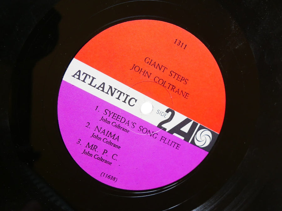 JOHN COLTRANE Giant Steps LP ATLANTIC 1311 US '61 MONO Tommy Flanagan Art Taylor