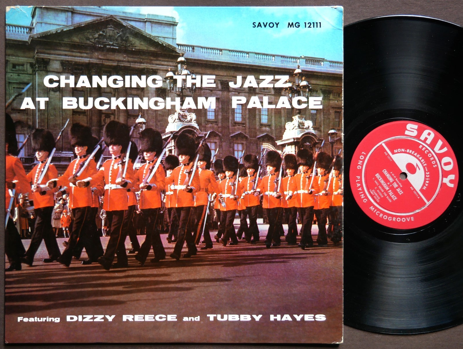 DIZZY REECE TUBBY HAYES Changing The Jazz At Buckingham Palace LP SAVOY MG 12111