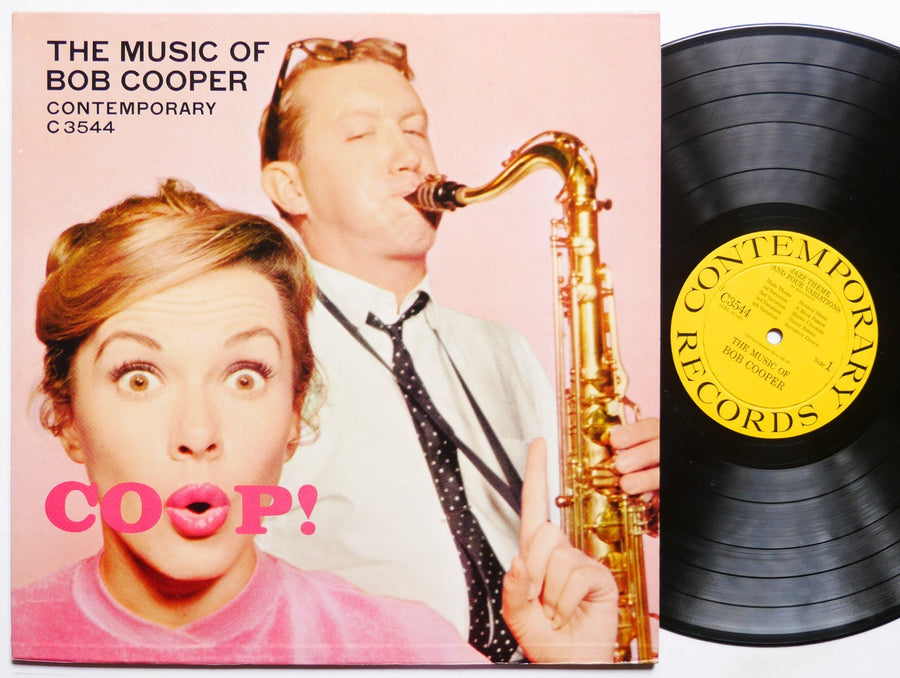 BOB COOPER Coop! The Music Of LP CONTEMPORARY C3544 US 1958 MONO Victor Feldman