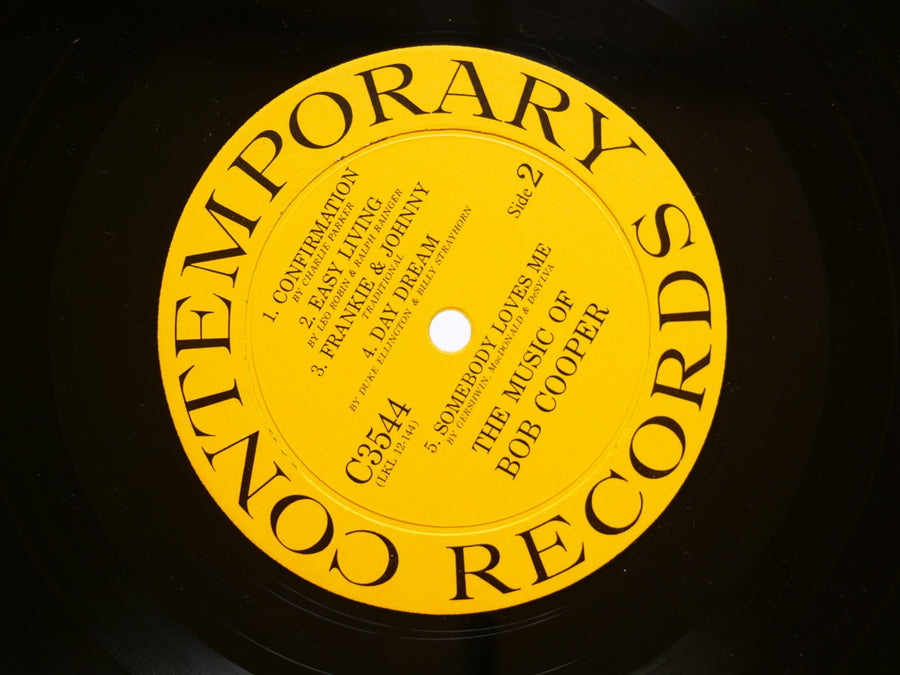 BOB COOPER Coop! The Music Of LP CONTEMPORARY C3544 US 1958 MONO Victor Feldman
