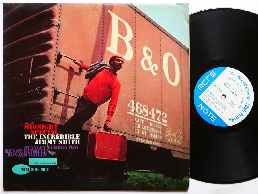 JIMMY SMITH Midnight Special LP BLUE NOTE 4078 US 1961 NY RVG MONO Kenny Burrell