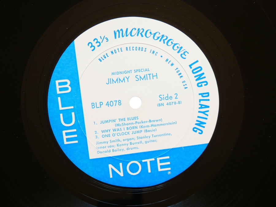 JIMMY SMITH Midnight Special LP BLUE NOTE 4078 US 1961 NY RVG MONO Kenny Burrell