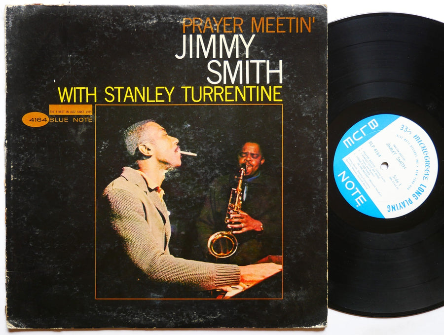 JIMMY SMITH STANLEY TURRENTINE Prayer Meetin' LP BLUE NOTE BLP 4164 NY EAR MONO
