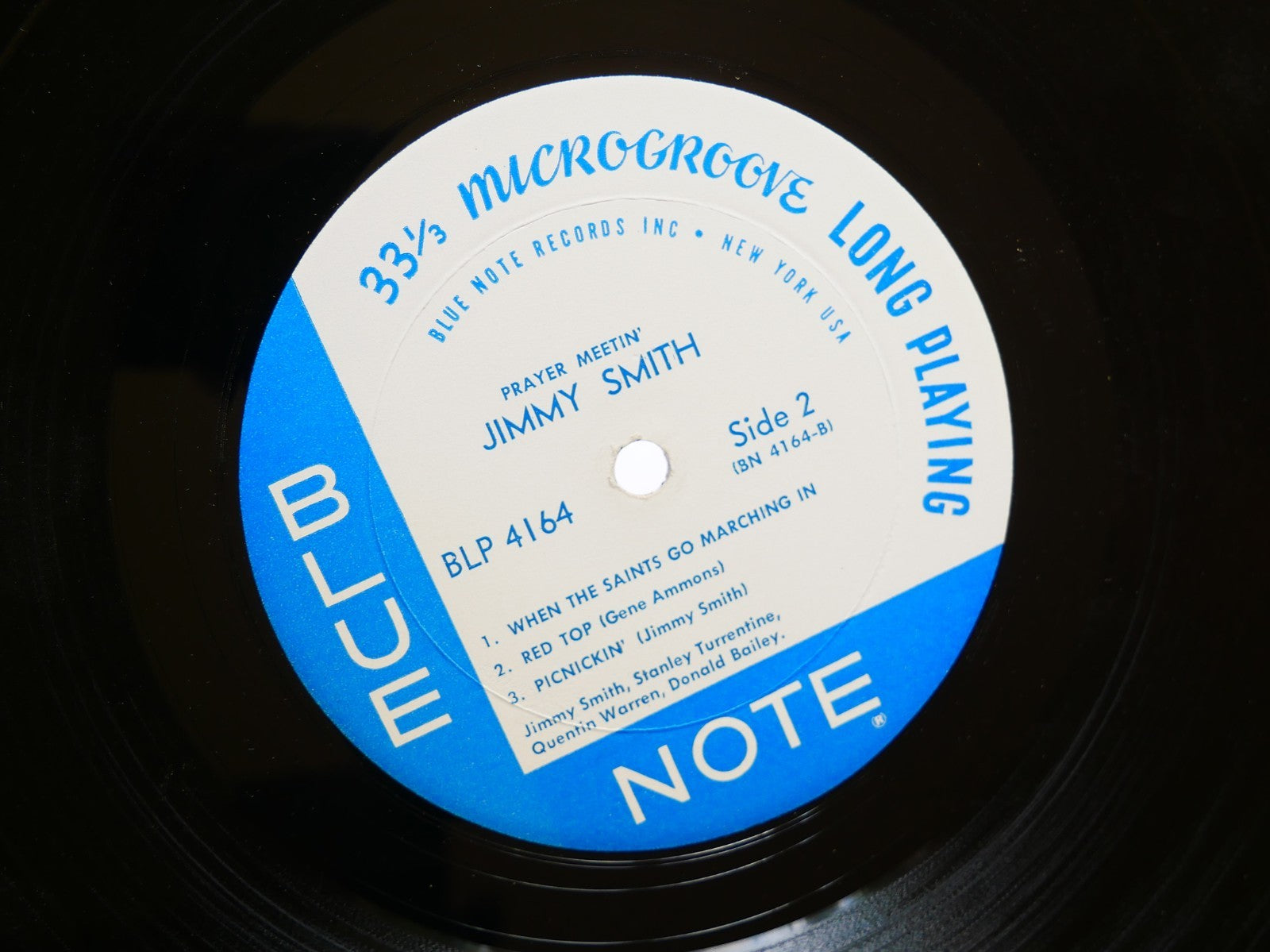 JIMMY SMITH STANLEY TURRENTINE Prayer Meetin' LP BLUE NOTE BLP 4164 NY EAR MONO