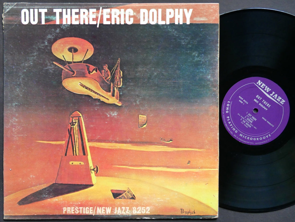 ERIC DOLPHY Out There LP NEW JAZZ NJLP 8252 US 1963 RVG MONO Roy Haynes