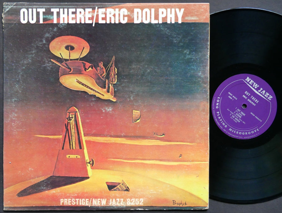 ERIC DOLPHY Out There LP NEW JAZZ NJLP 8252 US 1963 RVG MONO Roy Haynes