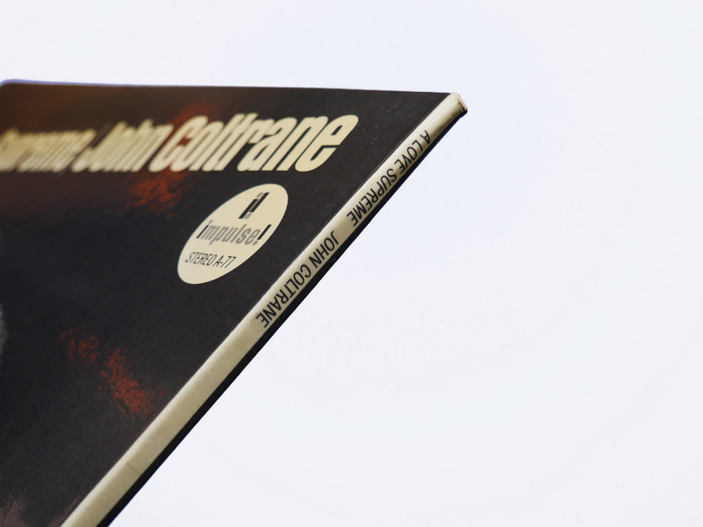 JOHN COLTRANE A Love Supreme LP IMPULSE! AS-77 RVG Elvin Jones McCoy Tyner VG+