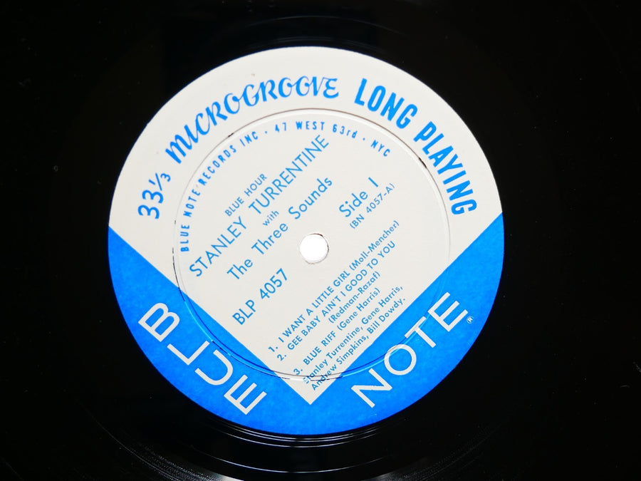 STANLEY TURRENTINE THE THREE SOUNDS Blue Hour LP BLUE NOTE BLP 4057 EAR MONO VG+