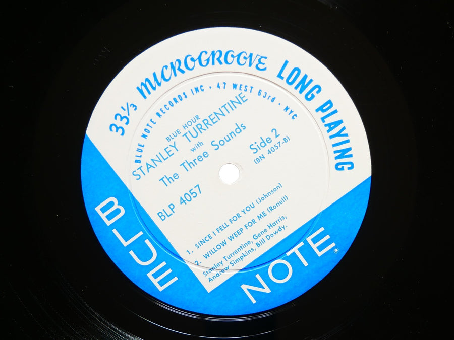 STANLEY TURRENTINE THE THREE SOUNDS Blue Hour LP BLUE NOTE BLP 4057 EAR MONO VG+
